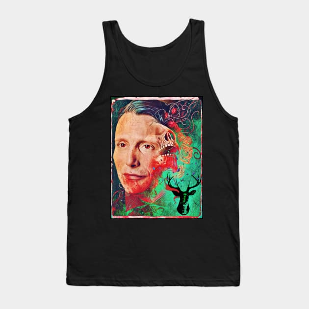 Hannibal Psychedelic Mythos Tank Top by OrionLodubyal